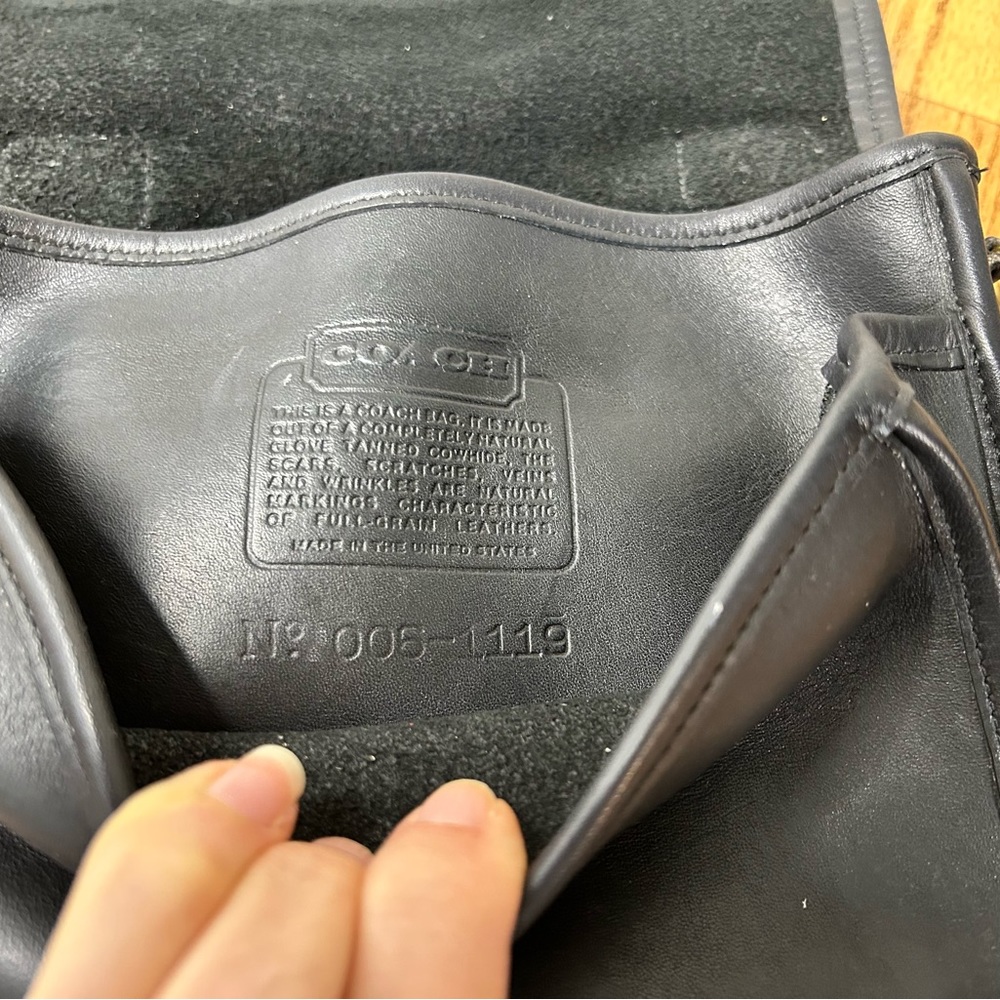 FINAL DISCOUNT* Coach Vintage Top Handle Leather Station Bag - Picture 13 of 13